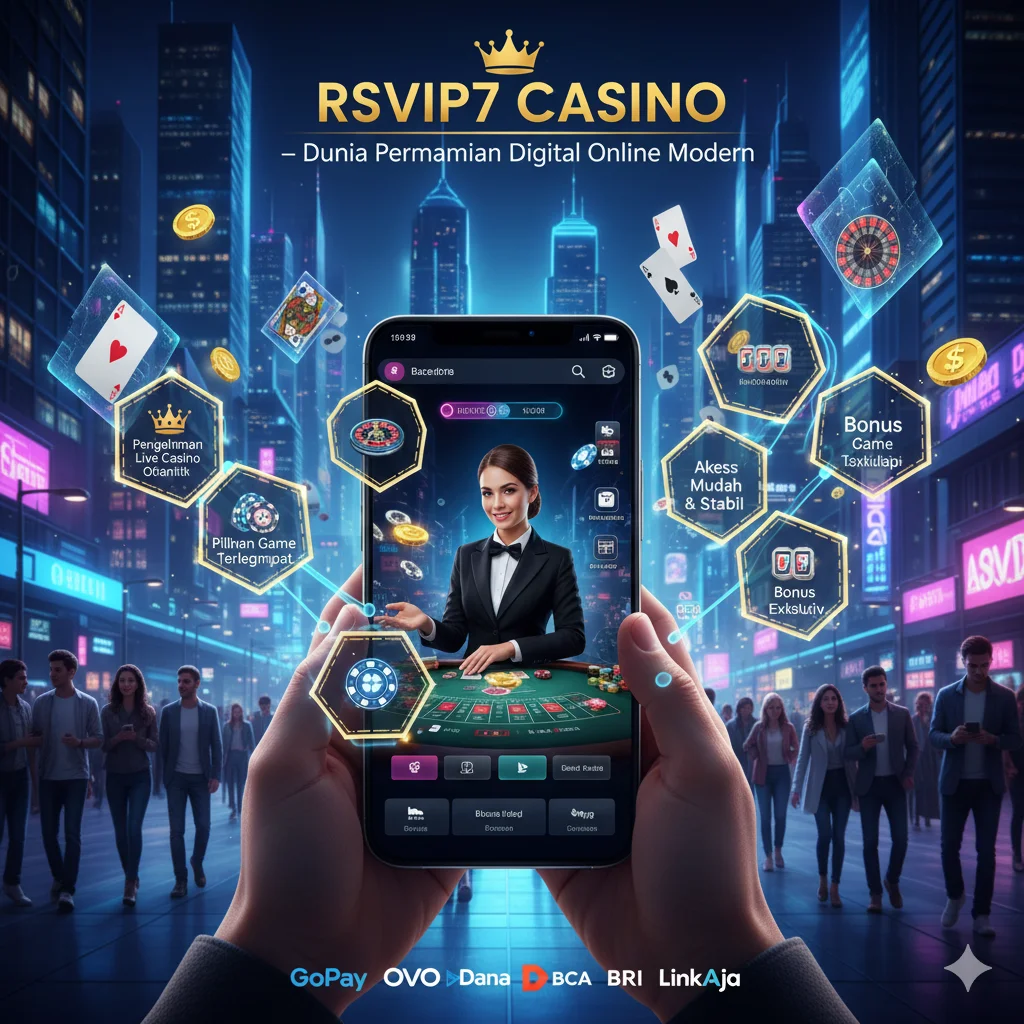 RSVIP7 CASINO – Dunia Permainan Digital Online